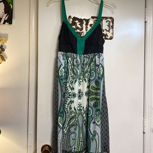 Just for wraps vintage 2000s paisley sundress
